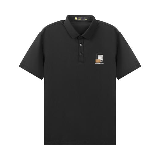 【新品上新】HX 夏季翻领短袖T恤Y102420044101/02POLO杉 商品图3