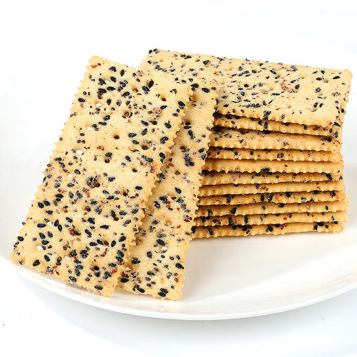 舒芙里 饼干系列 山药藜麦黑芝麻苏打饼干/黑松露火腿苏打饼干 1000g/388g 商品图4