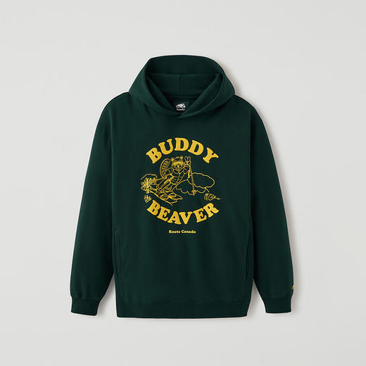 【2件9折】【ROOTS】卡通海狸宽松连帽卫衣 商品图6