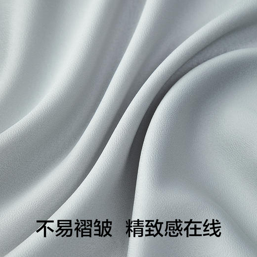 有棵树夏季缎面抗皱情侣家居服套装-S0015 商品图4