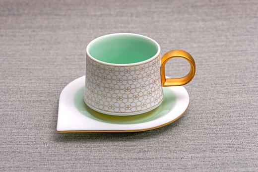 玉青瓷·和合同心四杯 商品图3