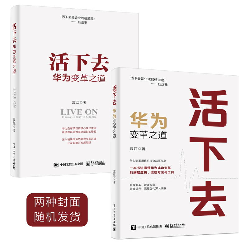 活下去 华为变革之道 华为高效工作法华为管理法 团队企业管理书籍 任正非内部培训教程宝典 华为高速增长的秘密 袁江