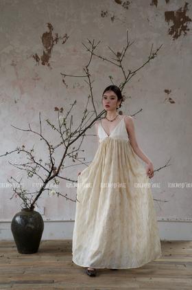 【门店同款】ENJOY夏季云敛-白玉兰山吊带连衣裙 157397122