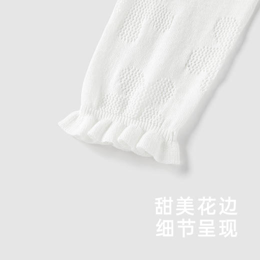 英氏儿童外套春夏轻薄开衫外套透气不闷女童针织衫新款衣服 商品图3