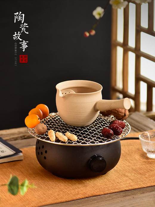 陶瓷故事围炉煮茶电陶炉煮茶器茶壶套装室内家用户外罐罐煮茶炉 商品图0