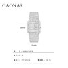 GAONAS高纳仕满钻时尚潮流女士腕表镶钻百搭10425SW 商品缩略图5