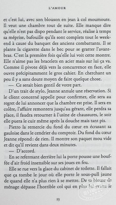 【中商原版】爱情 墙壁之间  Lamour 法文原版 Francois Begaudeau 作者新作 爱情小说  青春爱情 流行小说 商品图6