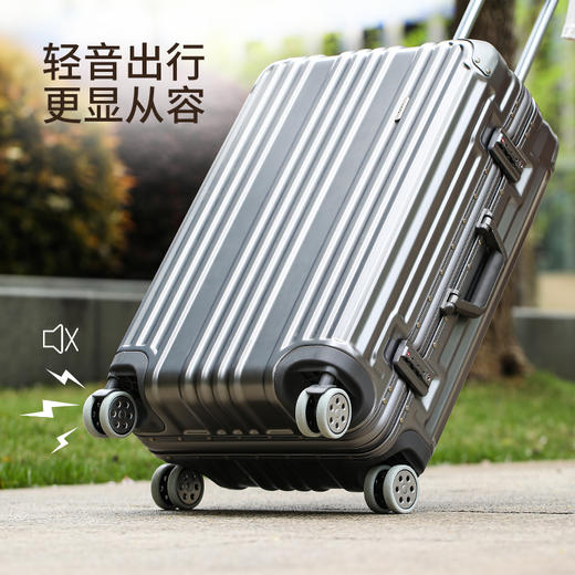 FaSoLa夜光行李箱轮子保护套渐变色拉杆箱旅行万向轮静音硅胶加厚通用 商品图1