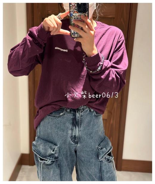 亏清‼️‼️不退换 巴塔 patagoni*女款经典长袖T恤 商品图7