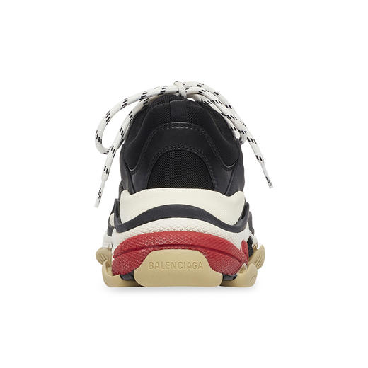 BALENCIAGA 巴黎世家 男士网布休闲老爹鞋 黑色 533882 W09OM 1000 商品图2