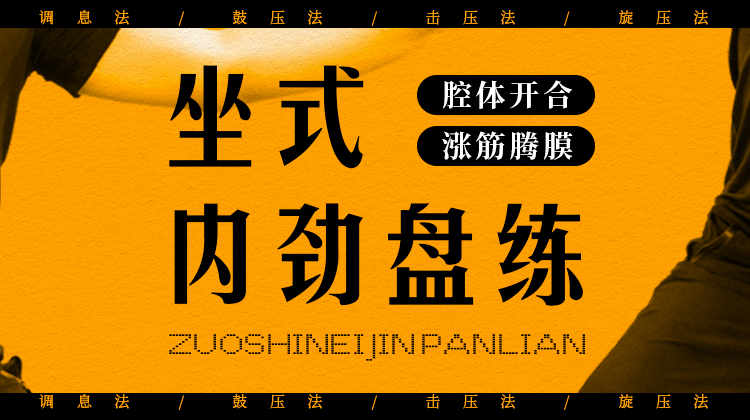 【坐式内劲盘练】自学课程
