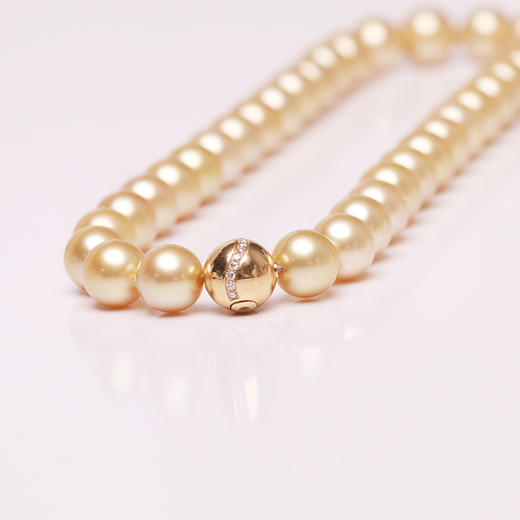 炫彩海南 海水珍珠项链11.1-13.2mm 107327 商品图2