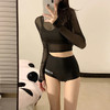 【三件套】游泳衣女保守分体性感遮肚显瘦仙女ins长袖防晒泳装 商品缩略图1