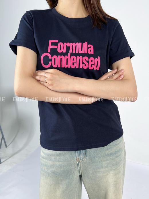【门店同款】ENJOY夏季翻袖字母小版T 157096653 商品图3