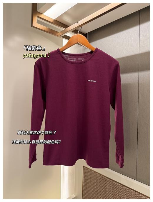 亏清‼️‼️不退换 巴塔 patagoni*女款经典长袖T恤 商品图2