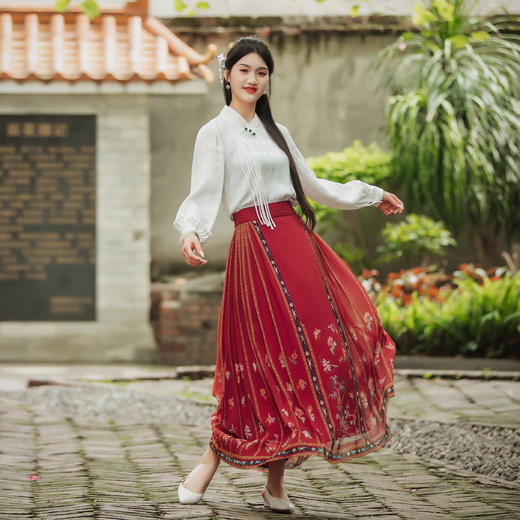 【林栖设计小店】新中式衬衫复古百搭2024春夏新品长袖上衣1942323 商品图1