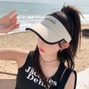 【新品！夏季冰丝遮阳帽】清新夏日，敞亮大帽檐，完美显脸小，UPF50+全脸防晒技术，紫外线阻隔率超98%。骑车、旅游、度假必备，时尚又实用的防晒利器！ 商品缩略图3