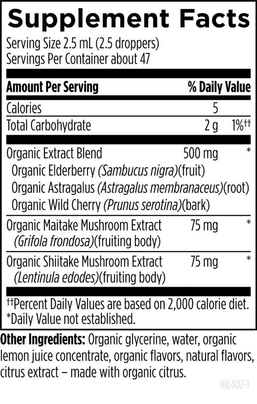 海淘 健康设计 浆果液 支持防御  Organic ImmunoBerry™ Liquid 118ml/瓶 03/26 商品图1