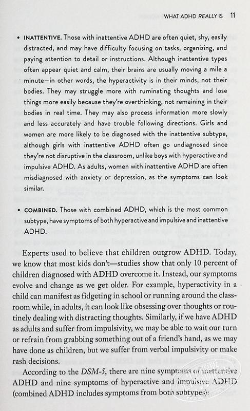 【中商原版】聪明女人的多动症 如何爱上你的神经发散性大脑 ADHD For Smart Ass Women 英文原版 Tracy Otsuka 心理学 商品图8