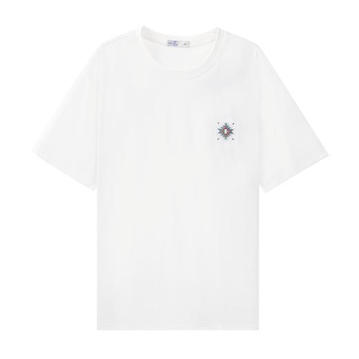 【秒杀专属】HX 夏季圆领短袖T恤微宽松版型S102423051101/02 商品图3