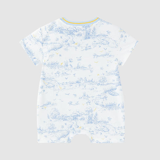 英氏-童衣类（夏）H4英针短蛤英氏白66CM男 商品图1