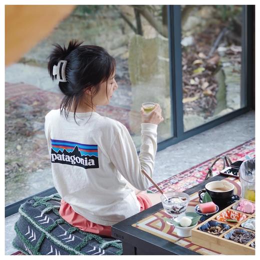 亏清‼️‼️不退换 巴塔 patagoni*女款经典长袖T恤 商品图10
