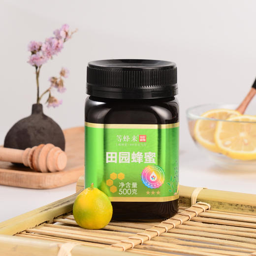 【田园蜜】等蜂来蜂蜜 金堂天然田园蜜500g家庭装，新旧两个包装不影响品质 商品图1