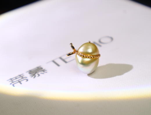 【欢喜福禄】南洋金珠葫芦吊坠11-12mm 商品图0