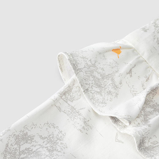 英氏-童衣类（春）H4英梭长袖连衣裙英氏白女 商品图5