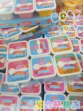 BDSP 小猪果冻6杯装  4897075981046