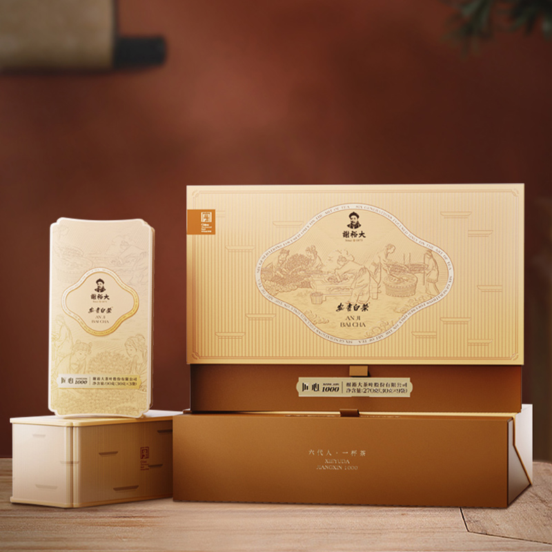 谢裕大安吉白茶匠心1000系列礼盒270g