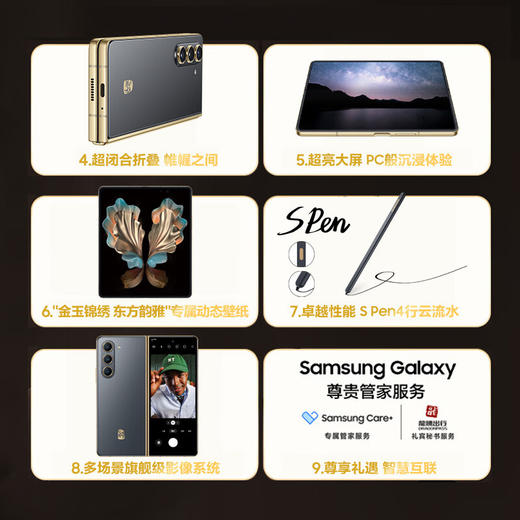 新品上市【家居】三星（SAMSUNG）心系天下 W24 AI手机  商品图3