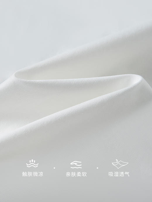 【清仓特卖】熙世界轻国风刺绣白色T恤女短袖2024夏季新款百搭圆领体恤衫上衣 商品图3