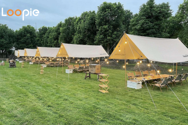 3000平超大露营烧烤团建场地