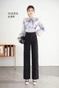 喜出-5838垂感纹路口袋款气质优雅直筒裤 商品缩略图2
