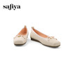 Safiya/索菲娅2024春温柔风气质蝴蝶结方头浅口单鞋 SF41111114 商品缩略图2