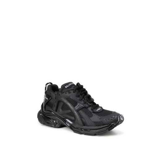 BALENCIAGA 巴黎世家 男士网布休闲老爹鞋 黑色 772774 W3RBT 1000 商品图1