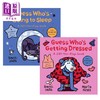 【中商原版】Marta Altes 低幼英文绘本2册纸板书含翻翻页 Guess Whos Getting Dressed Going to Sleep 猜猜谁要睡觉了穿衣服 商品缩略图0