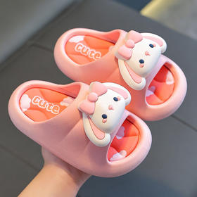 母婴用品-儿童可爱卡通室内防滑厚底拖鞋