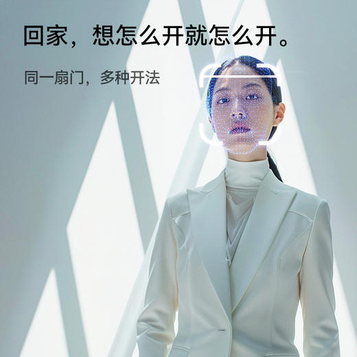 鹿客S6Max指静脉猫眼双摄大屏智能锁 商品图7