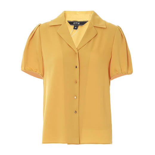 EITIE爱特爱夏季新款修身百搭通勤衬衣上衣女7409108 商品图5