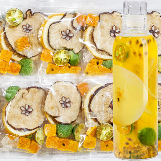 草木方 雪梨柠檬百香果茶120g*2盒 草木之间有良方 商品图0