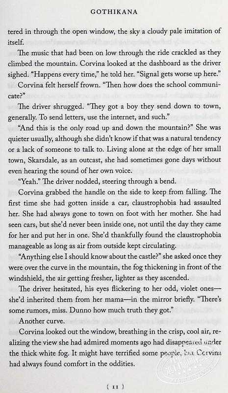 【中商原版】哥提卡纳 Gothikana 英文原版 Runyx 浪漫主义小说家 哥特式爱情故事 奇幻 惊悚小说 商品图6