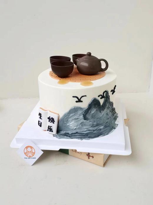 （三款）中青年翻糖手绘蛋糕 商品图1