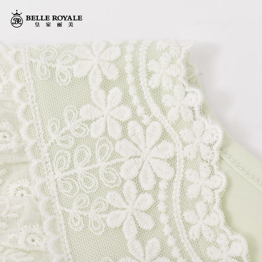 睡衣女士夏季棉套头宽松甜美少女蕾丝短袖短裤清凉薄款家居服套装JJT9927 商品图3