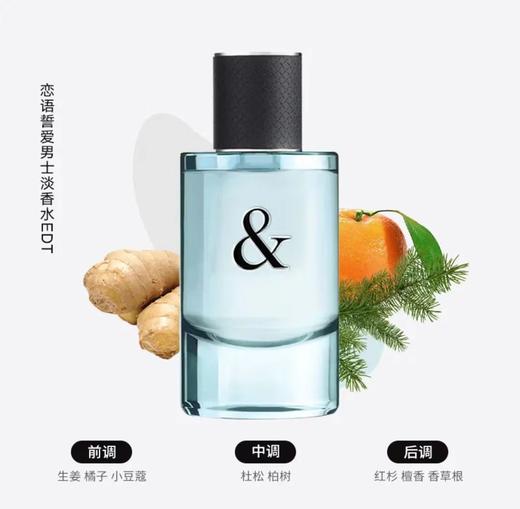 蒂芙尼love誓爱恋爱情侣男士淡香90ml  商品图1