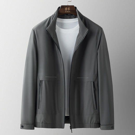 【防风垂感】经典立领夹克男防风外套男大口袋男士夹克男士外套 商品图8