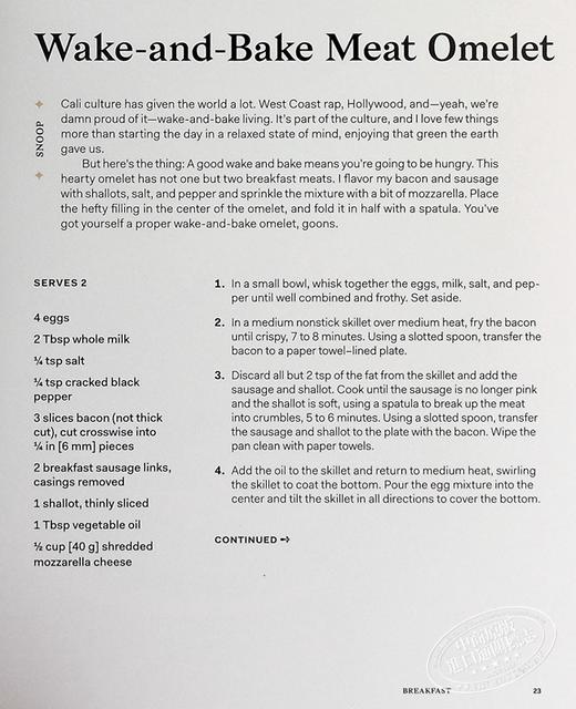 【中商原版】美国嘻哈歌手史努比狗狗食谱2 英文原版 Untitled Snoop Cookbook 2 Snoop Dogg 美食 食谱 饮食文化 商品图7