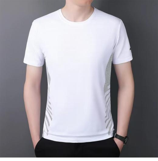 💞【卡帝乐鳄鱼男士短袖套装2302288】 ✨1、凹凸肌理纹理，面料凉感，✌️柔软亲肤 ，华夫格纹理，上身显瘦，♦️立体有型、 ✨ 商品图4