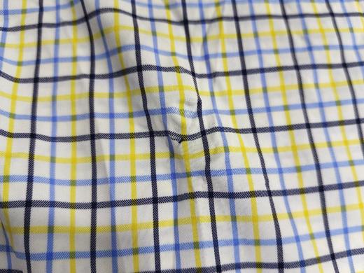 瑕疵POLO RALPH LAUREN 男士经典版型刺绣小马标长袖弹力格子衬衫 商品图1